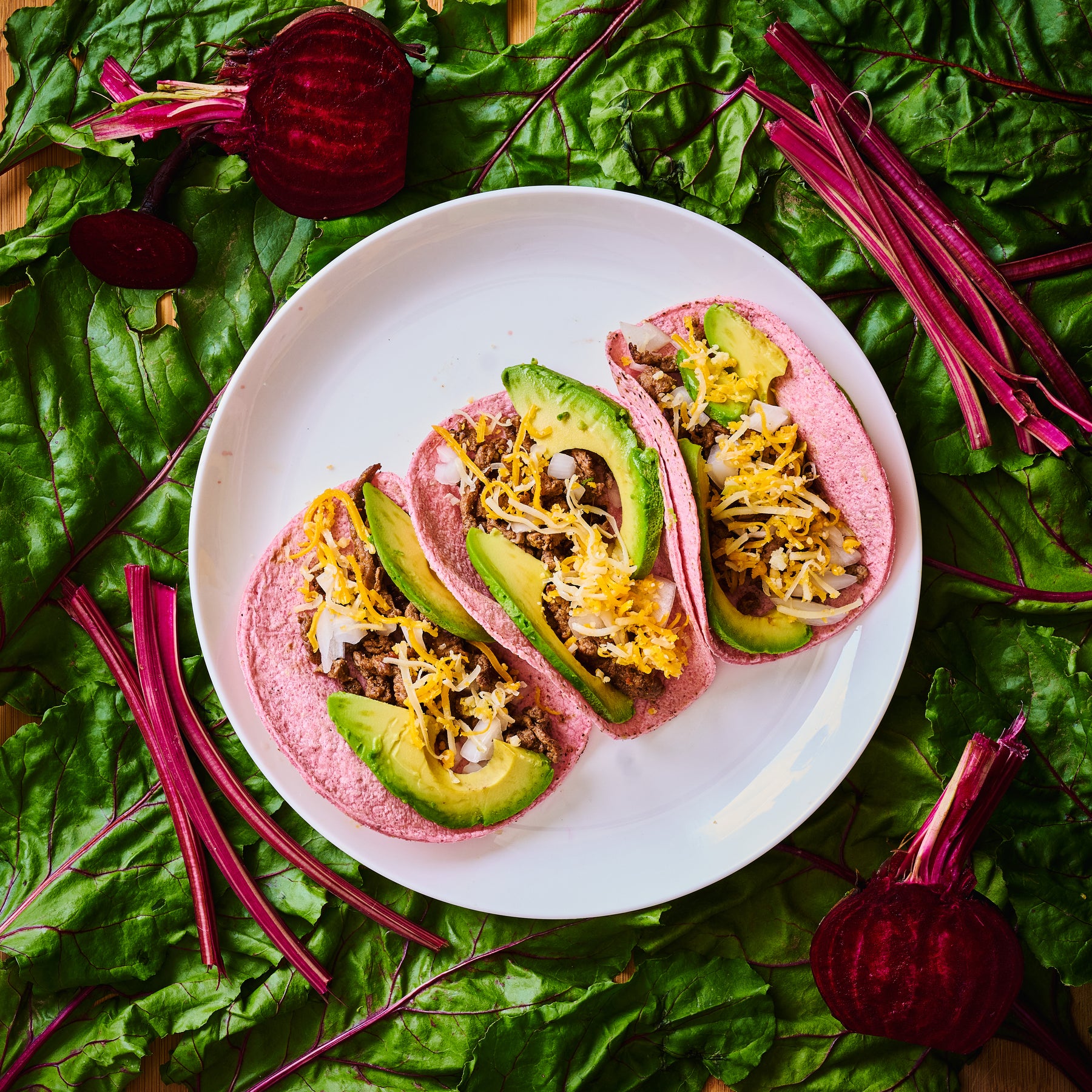 Pink Corn Tortillas 12 Count - Pinole Blue