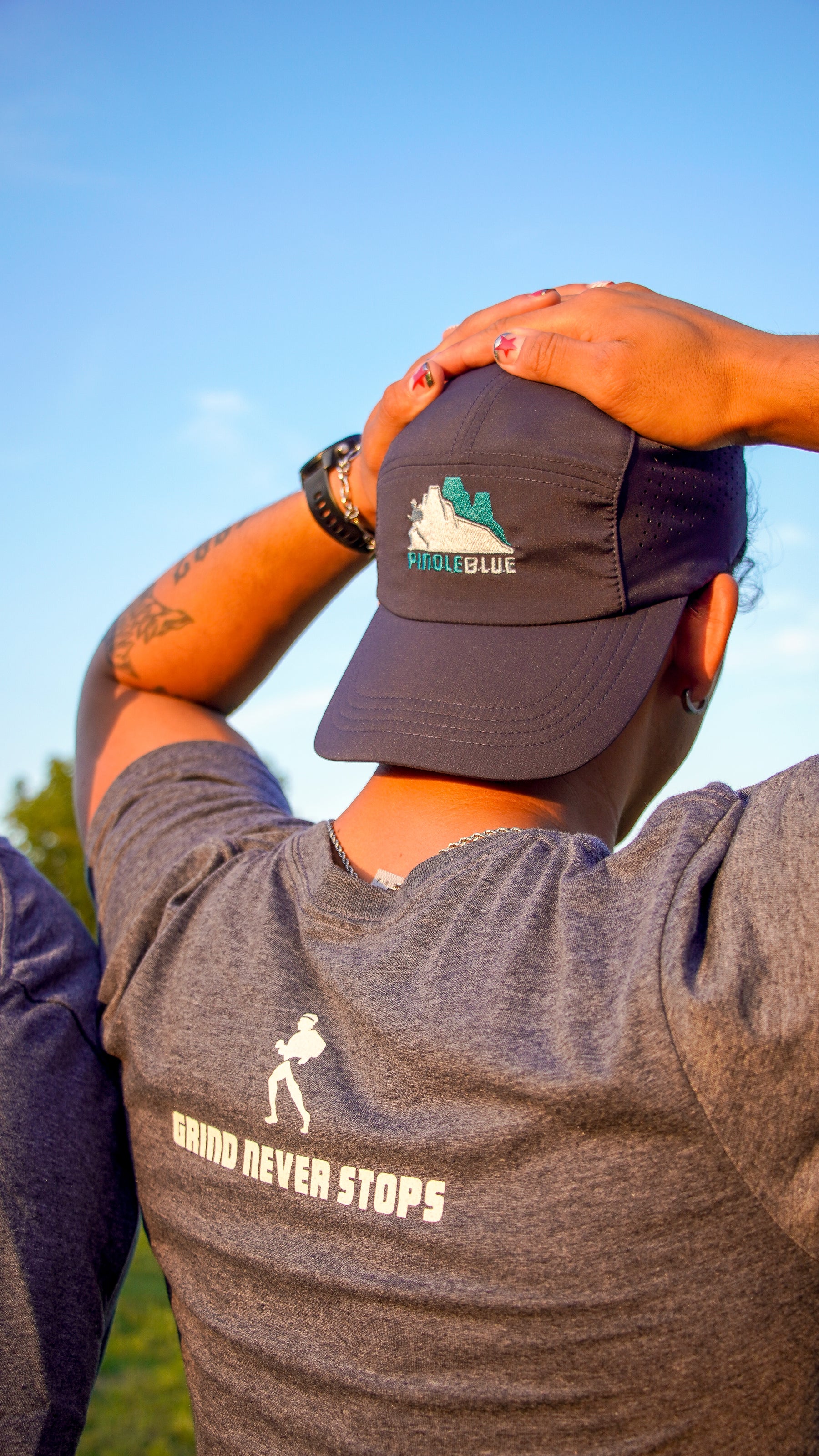 Pinole Blue Performance Hat