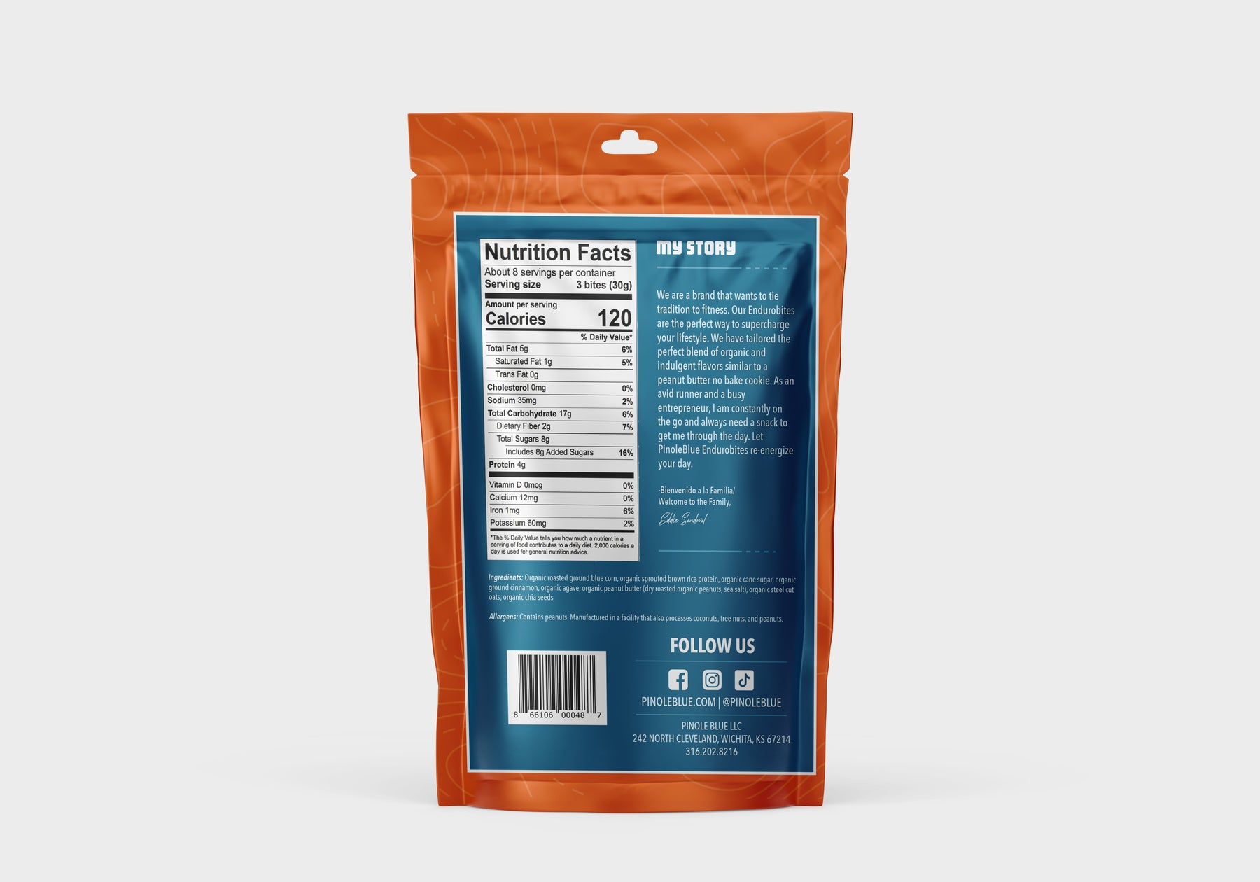 Peanut Butter Protein Bites- Travel Packs (8)